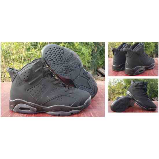 Air Jordan 6 Black Warrior Men Shoes